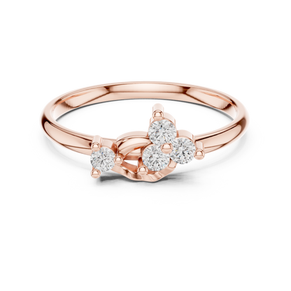 Beautifully designed diamond ring showcasing fine craftsmanship luxury shine and modern feminine charm