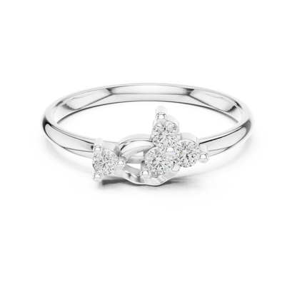 Beautifully designed diamond ring showcasing fine craftsmanship luxury shine and modern feminine charm
