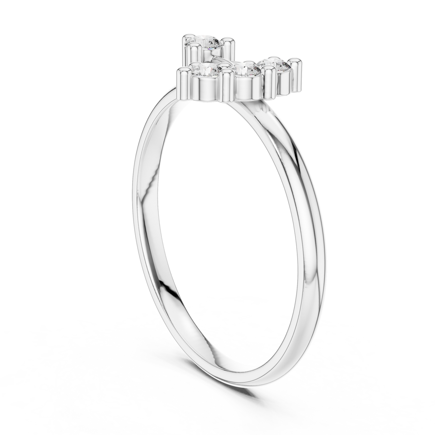 Stylish diamond cluster ring | made for timeless fashion | elegance that never fades