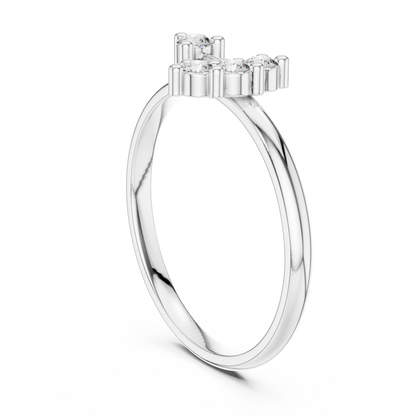 Stylish diamond cluster ring | made for timeless fashion | elegance that never fades