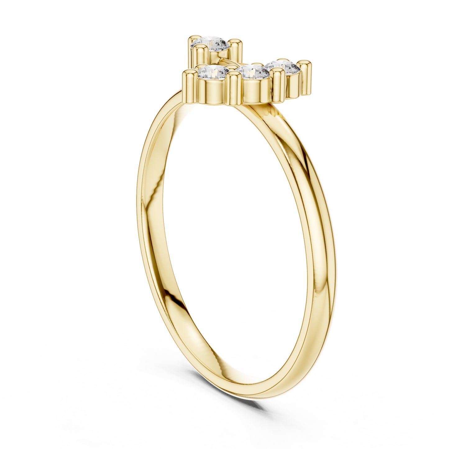 Stylish diamond cluster ring | made for timeless fashion | elegance that never fades