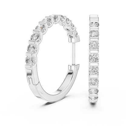 Dainty CZ Huggee Hoops – Minimalist Everyday Earrings for Women - Trendy Lightweight Jewelry