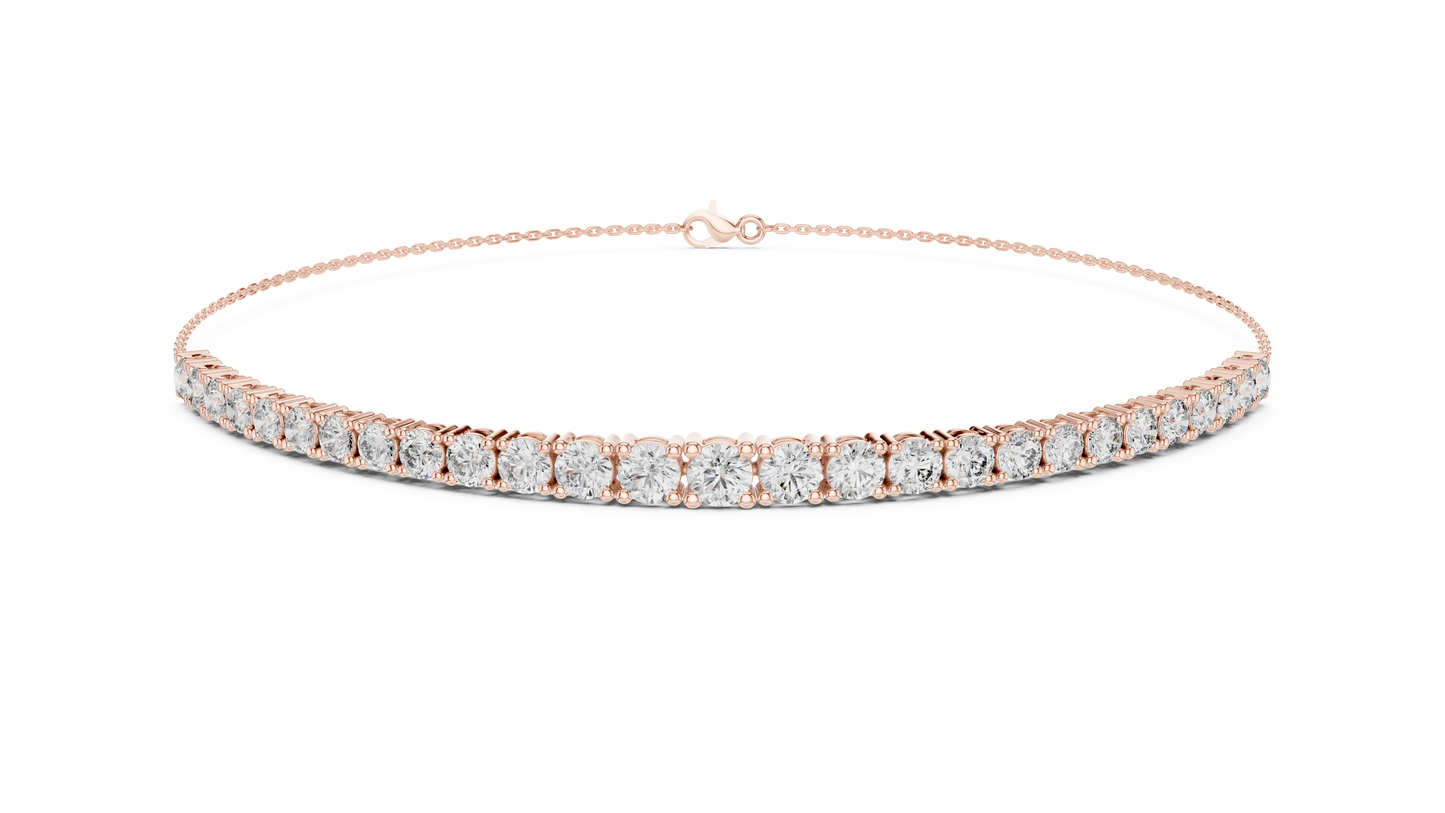 Virtuoso Diamond Bar Bracelet • Artisan Silver Setting • Elevated Silver Minimalist • Exquisite  Gift