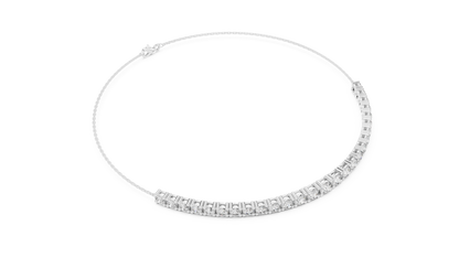 Virtuoso Diamond Bar Bracelet • Artisan Silver Setting • Elevated Silver Minimalist • Exquisite  Gift