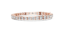 Eterna Gold Tennis Bracelet • High-Shine Moissanite • Waterproof Fine Jewelry • Anniversary Gift for Her