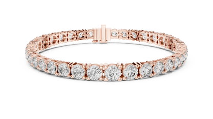 Eterna Gold Tennis Bracelet • High-Shine Moissanite • Waterproof Fine Jewelry • Anniversary Gift for Her