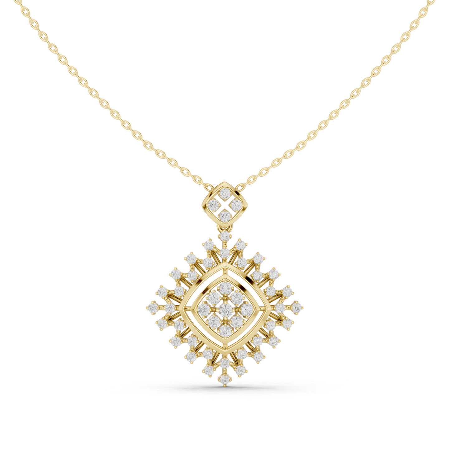 Galactic Bloom Diamond Combo With Precision Gold Symmetry Built For Powerful Signature Looks