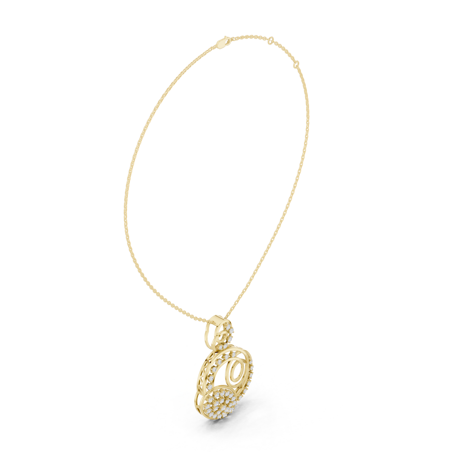 Zeraphine Orb Code · Aurex Spiral Framework · Ultra-rare diamond pendant chain fusion