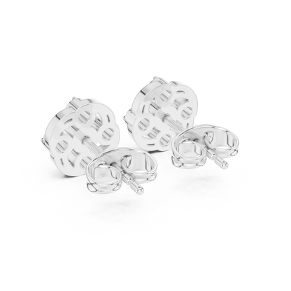 Majestic Diamond Earrings | High Jewelry Finish | Luxury Triple Gold Statement Studs