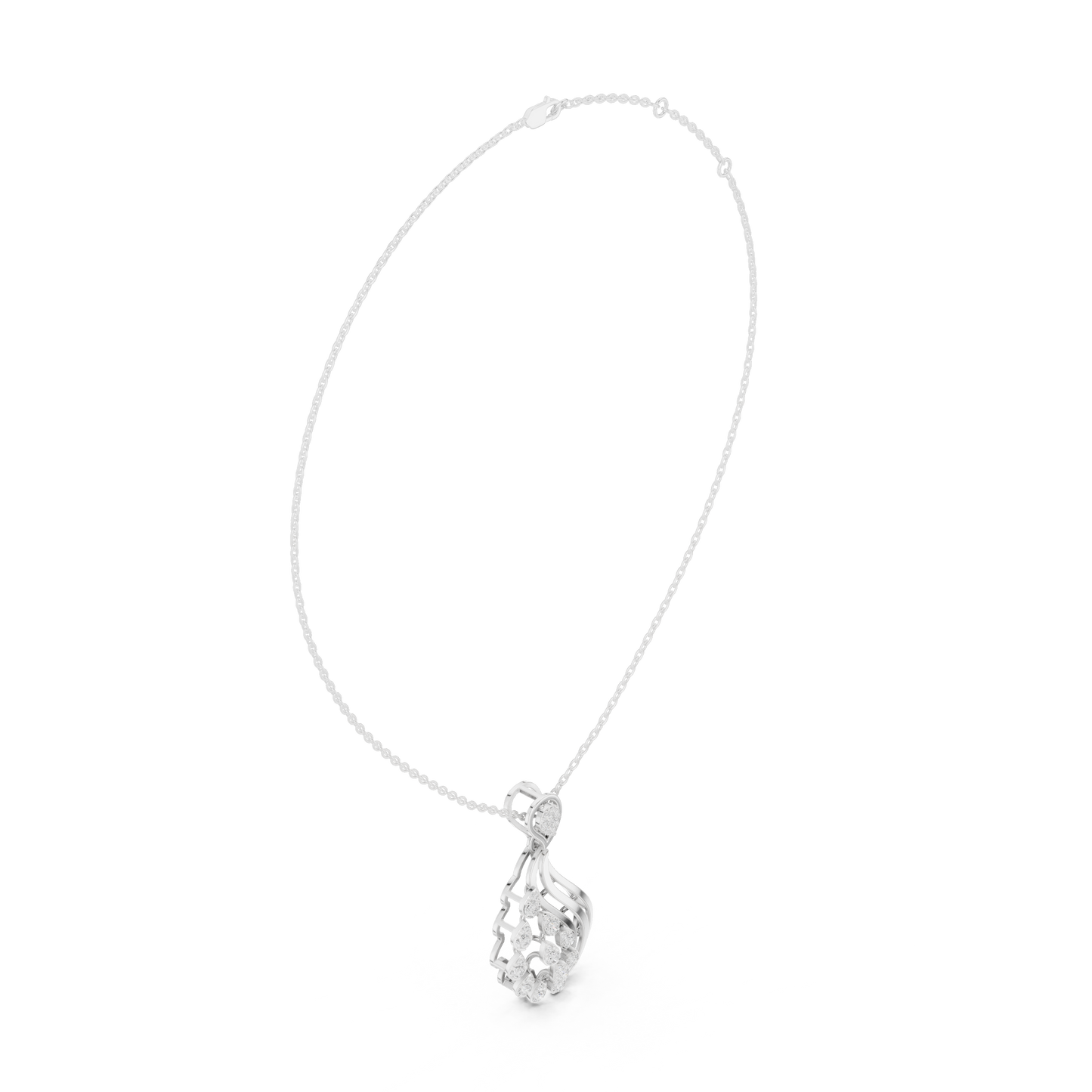 Classic Pear Diamond Pendant | Luxury Gold Necklace Style | Engagement Gift Timeless Bridal Jewelry