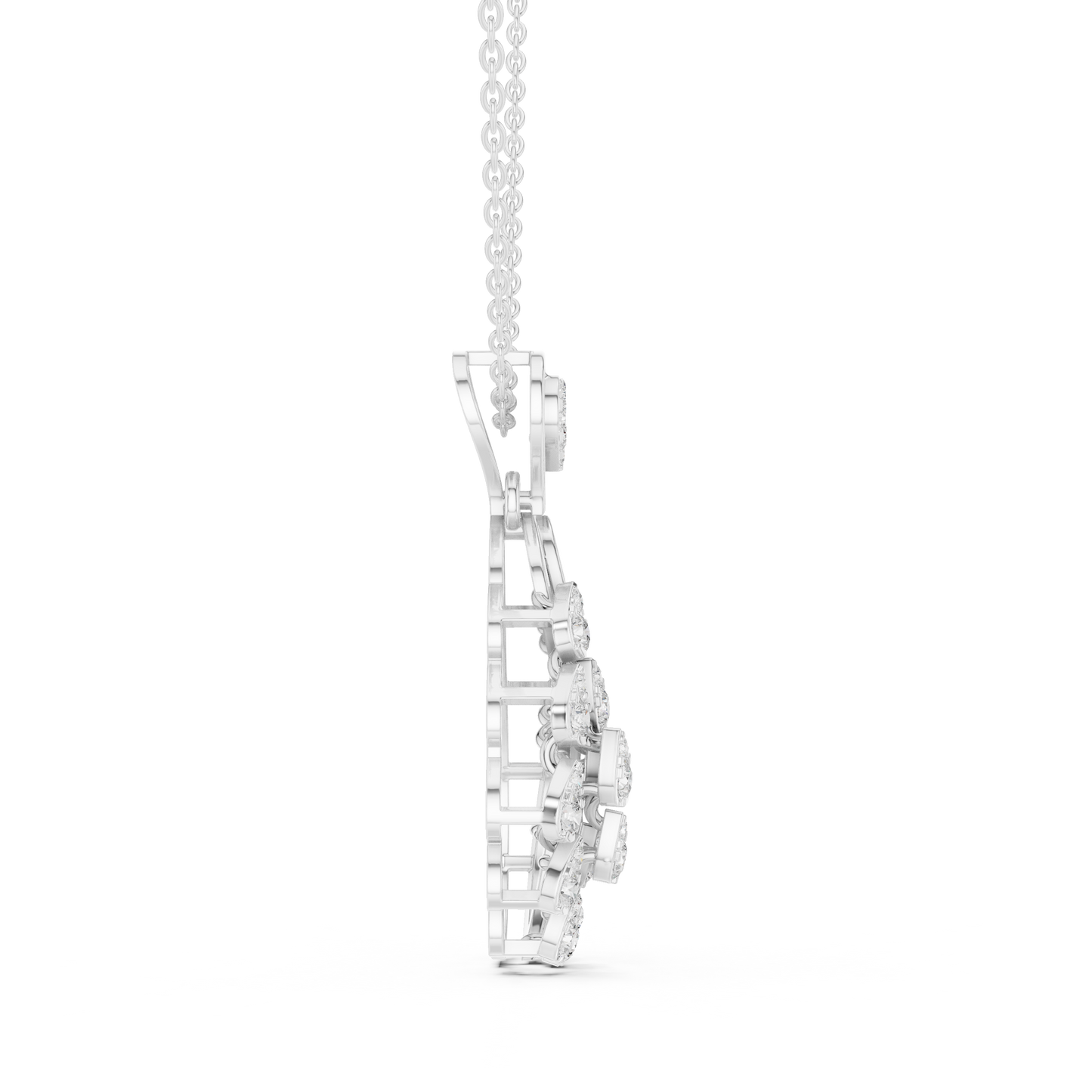 Classic Pear Diamond Pendant | Luxury Gold Necklace Style | Engagement Gift Timeless Bridal Jewelry