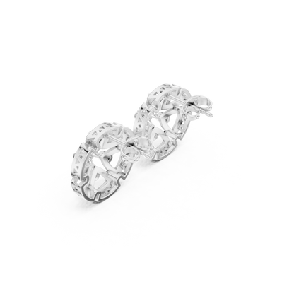 Premium Floral Diamond Studs | Luxury Gold Statement Earrings | Where Beauty Meets Timeless Craftsmanship