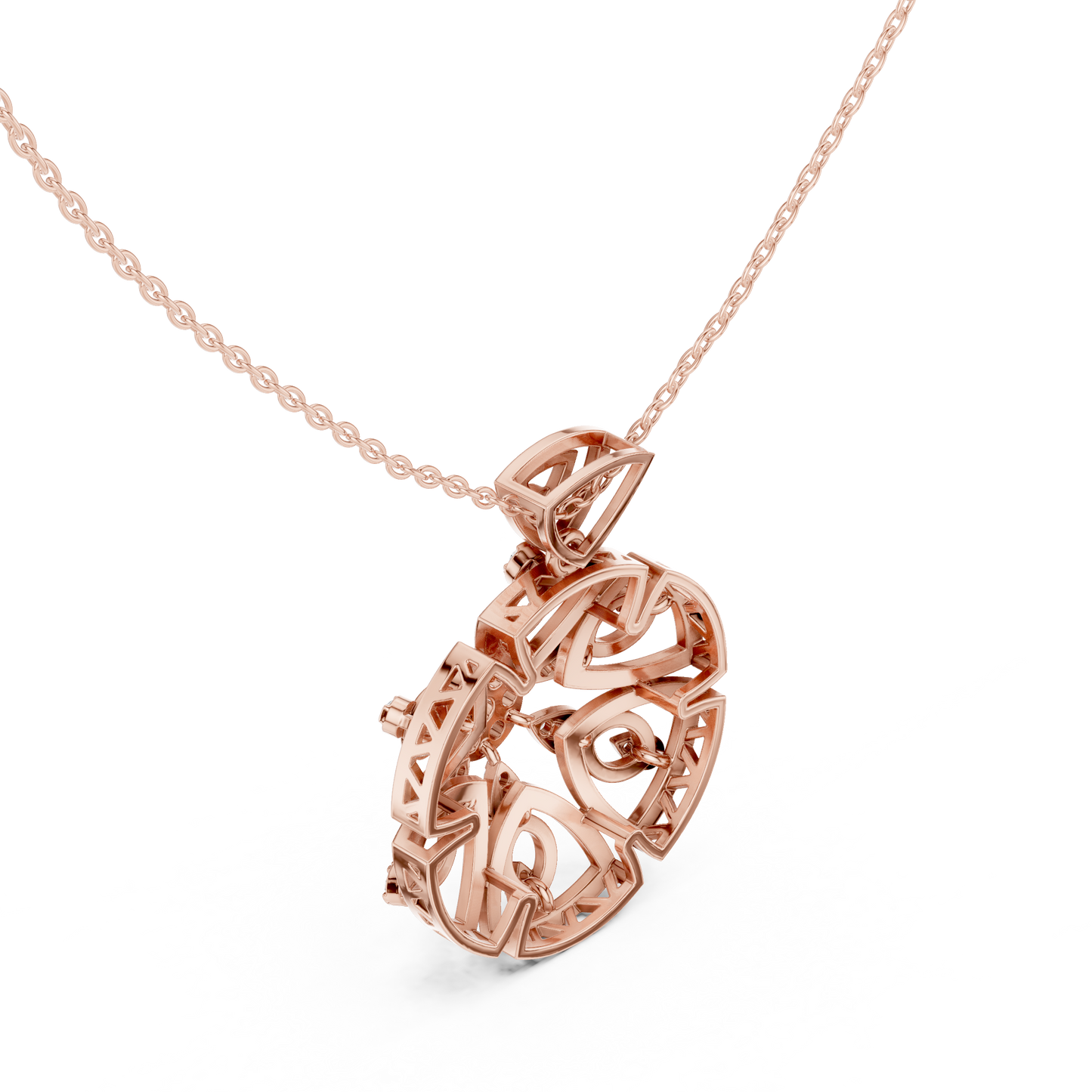 Heavenly Petal Radiance | Mandala Diamond Pendant | Luxury Gold Necklace Timeless Art