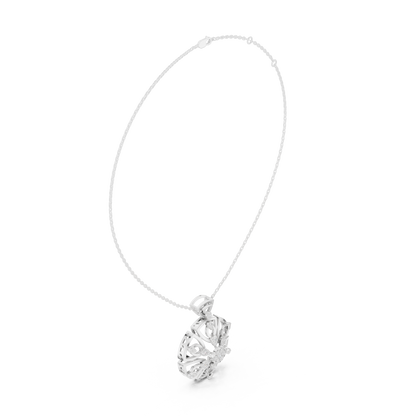 Heavenly Petal Radiance | Mandala Diamond Pendant | Luxury Gold Necklace Timeless Art