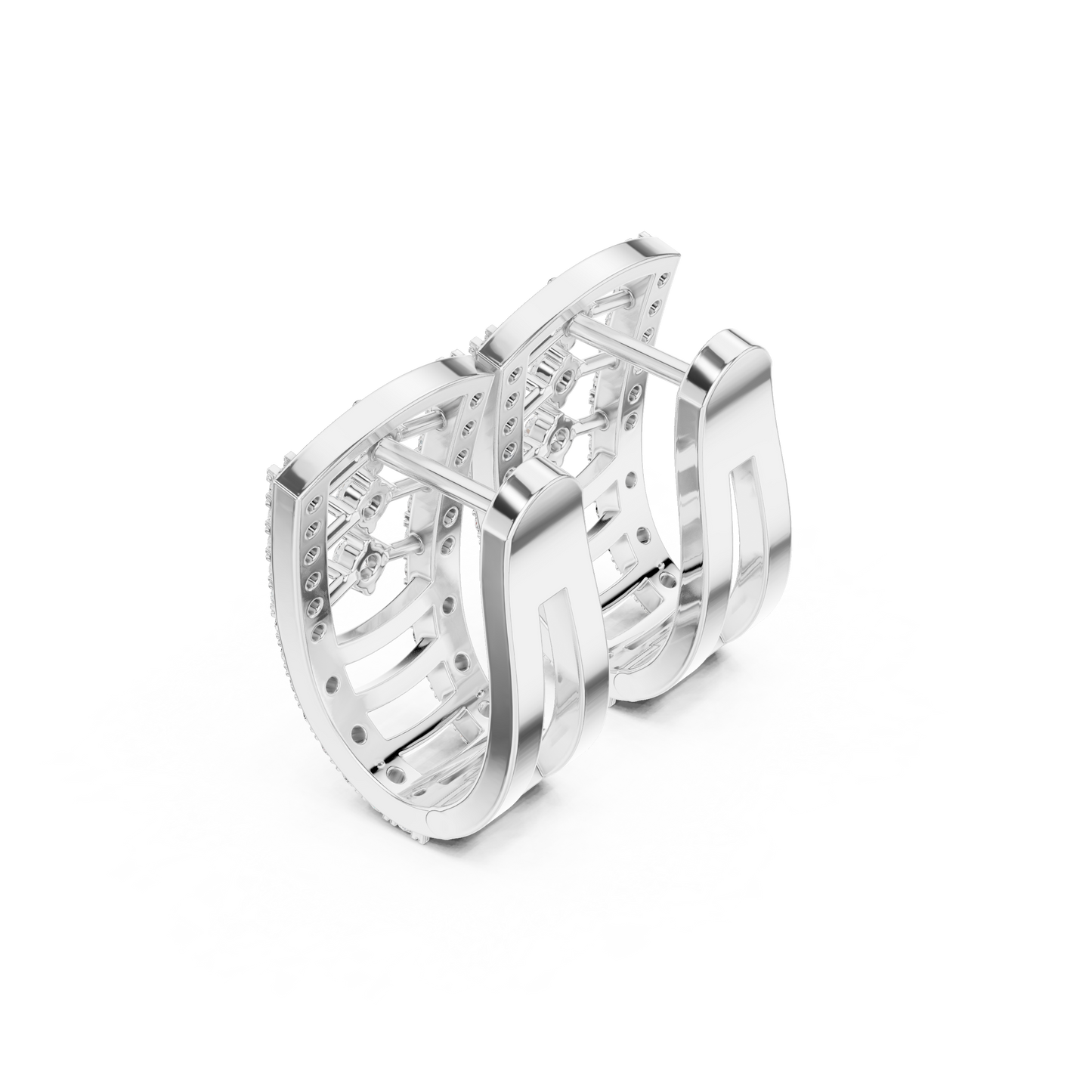 Opal crest Wing Diamond Stride | Celestial Bar Radiant Flow | Crafted To Define Future Elegance