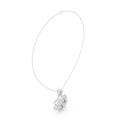 Ornate Diamond Mandala Pendant | Luxury Statement Necklace Piece | Crafted To Command Pure Attention