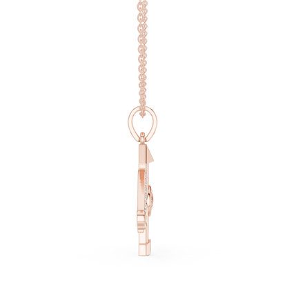 Sacred Khatu Shyam Trishul | Om Symbol Diamond Pendant | Blessed Three Tone Devotional Combo