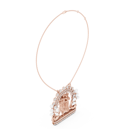 Radha Krishna Divine Love - Eternal Gold Blessings - Sacred Union Shines Forever Gracefully