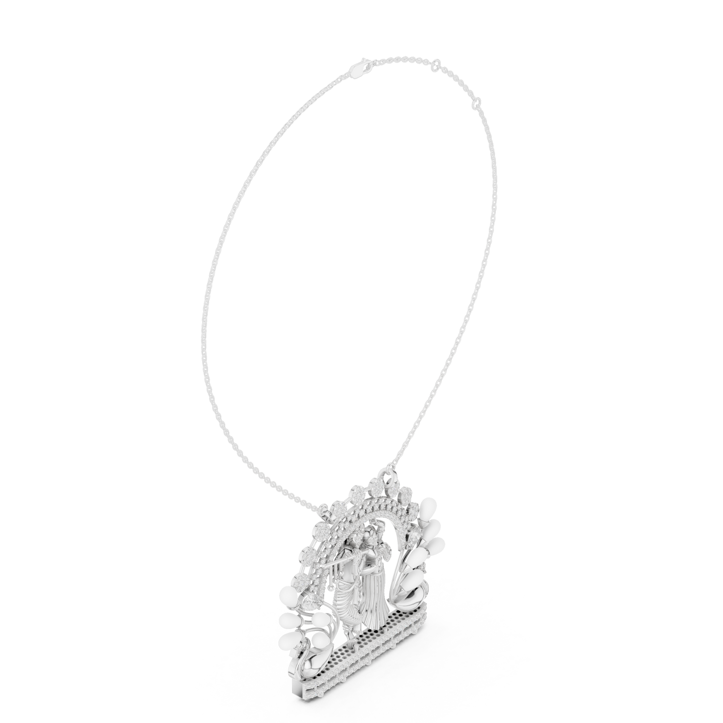 Radha Krishna Divine Love - Eternal Gold Blessings - Sacred Union Shines Forever Gracefully