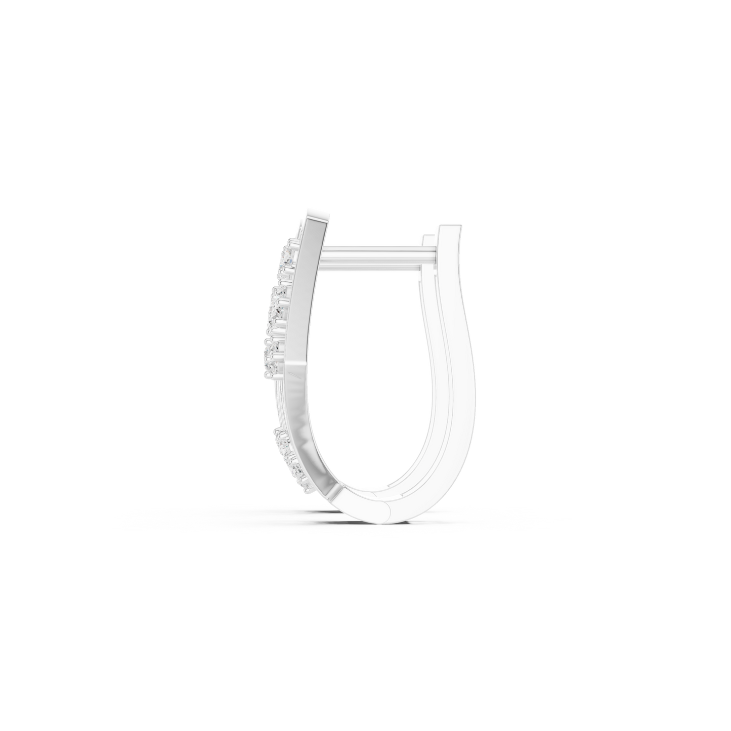 Modernist Diamond Relic Earrings | Gallery-Grade Fine Jewelry Design | Privé Atelier Diamond Earrings | Architectural Elegance in High Jewelry