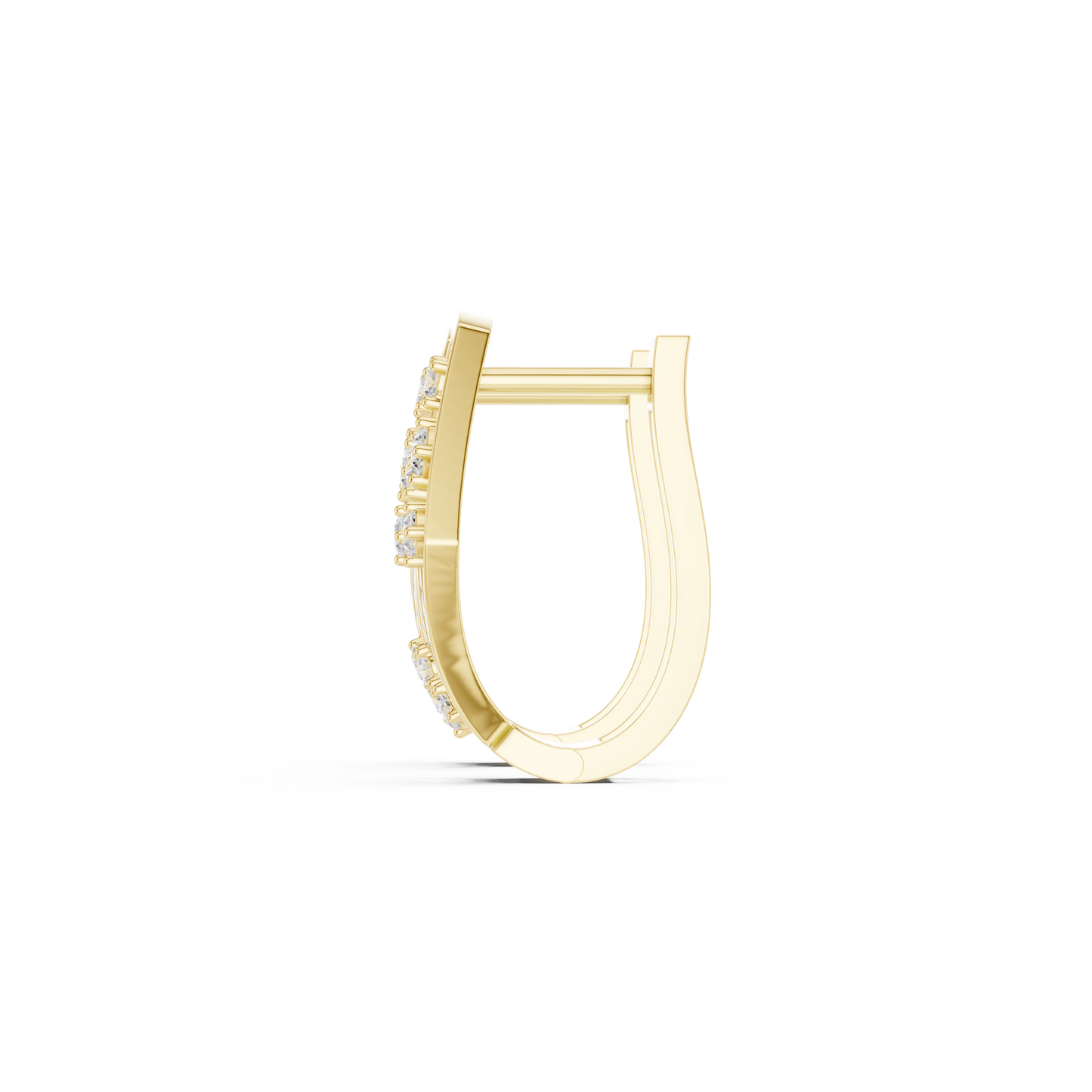 Modernist Diamond Relic Earrings | Gallery-Grade Fine Jewelry Design | Privé Atelier Diamond Earrings | Architectural Elegance in High Jewelry