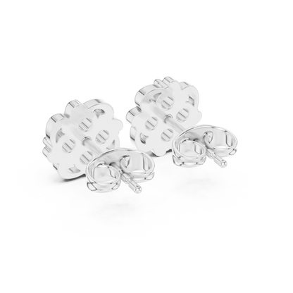 Grand Floral Diamond Earrings | Elite Gold Craft | Ultra Luxury Statement Jewelry Piece