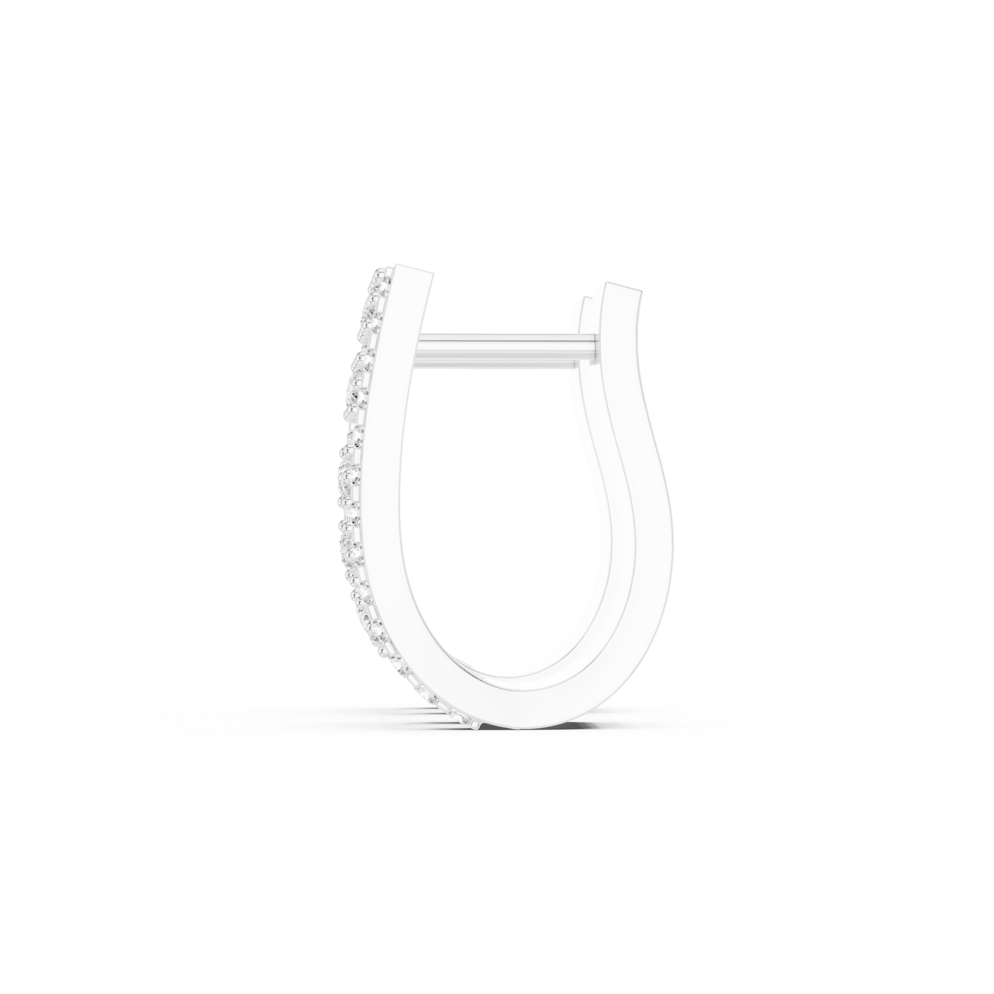 Objet de Joaillerie Diamond Earrings | Sculptural Gold Form | Salon Edition Diamond Stud Earrings | Contemporary High Jewelry