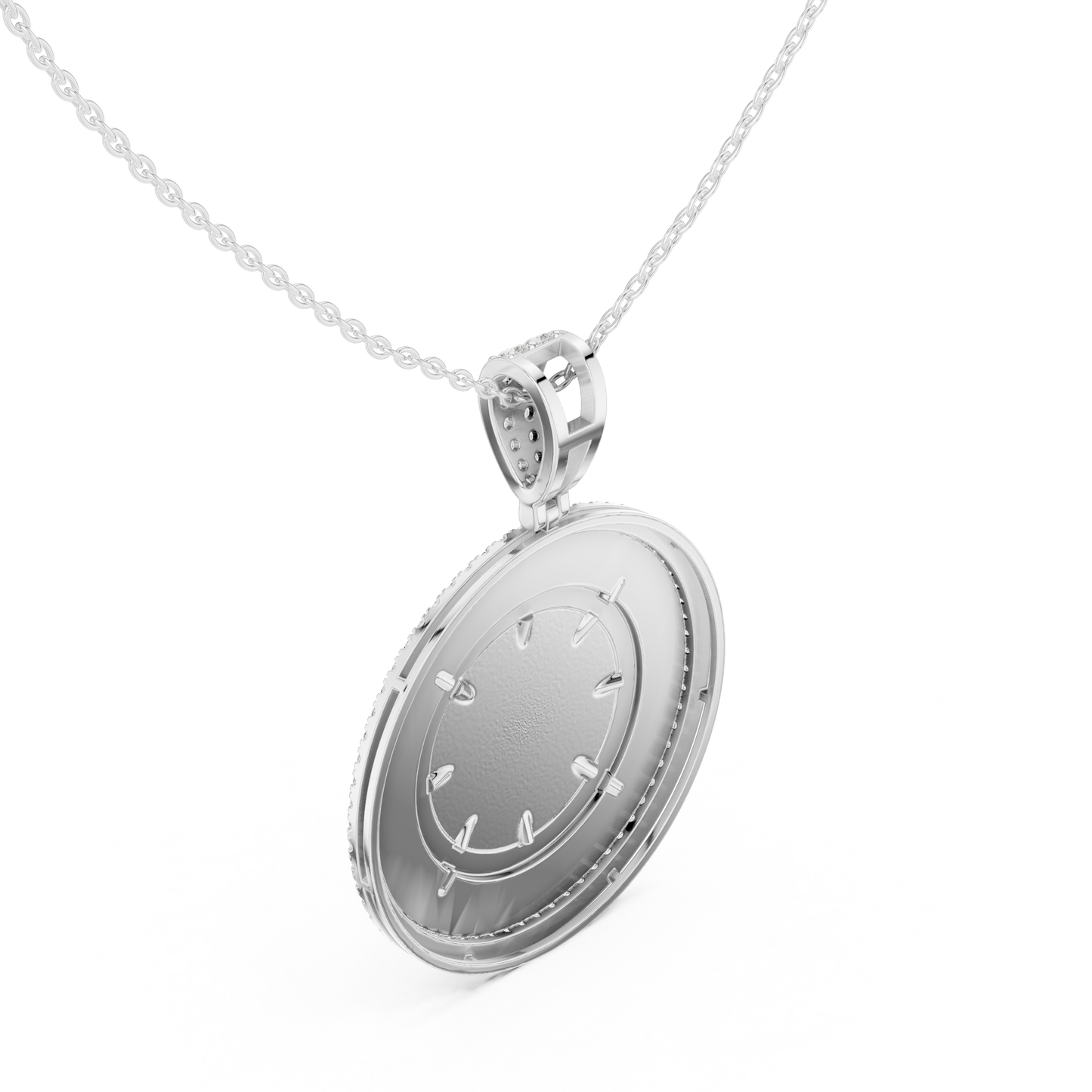 Navigate Life With Confidence | Premium Diamond Compass Pendant | Symbol Of Power Wealth Victory