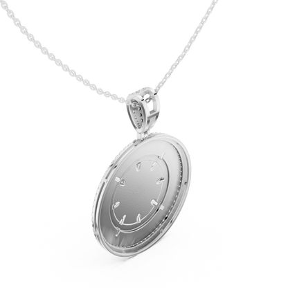 Navigate Life With Confidence | Premium Diamond Compass Pendant | Symbol Of Power Wealth Victory