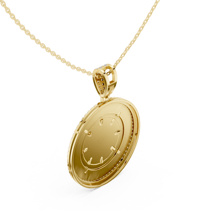 Navigate Life With Confidence | Premium Diamond Compass Pendant | Symbol Of Power Wealth Victory