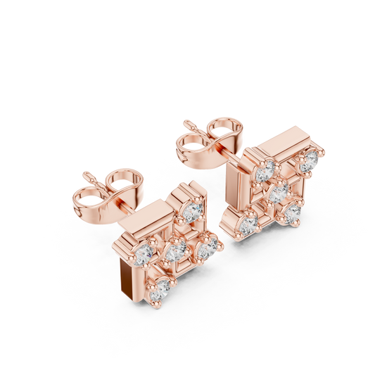 Ancient Symbolic Diamond work | Royal Gold Framework | Infinite Brilliance Power Emblem