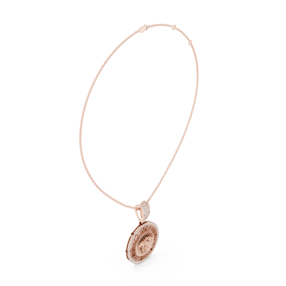 Ancient Greek Power Symbol - Modern Luxury Diamond Craft - Bold Look Premium Royal Energy