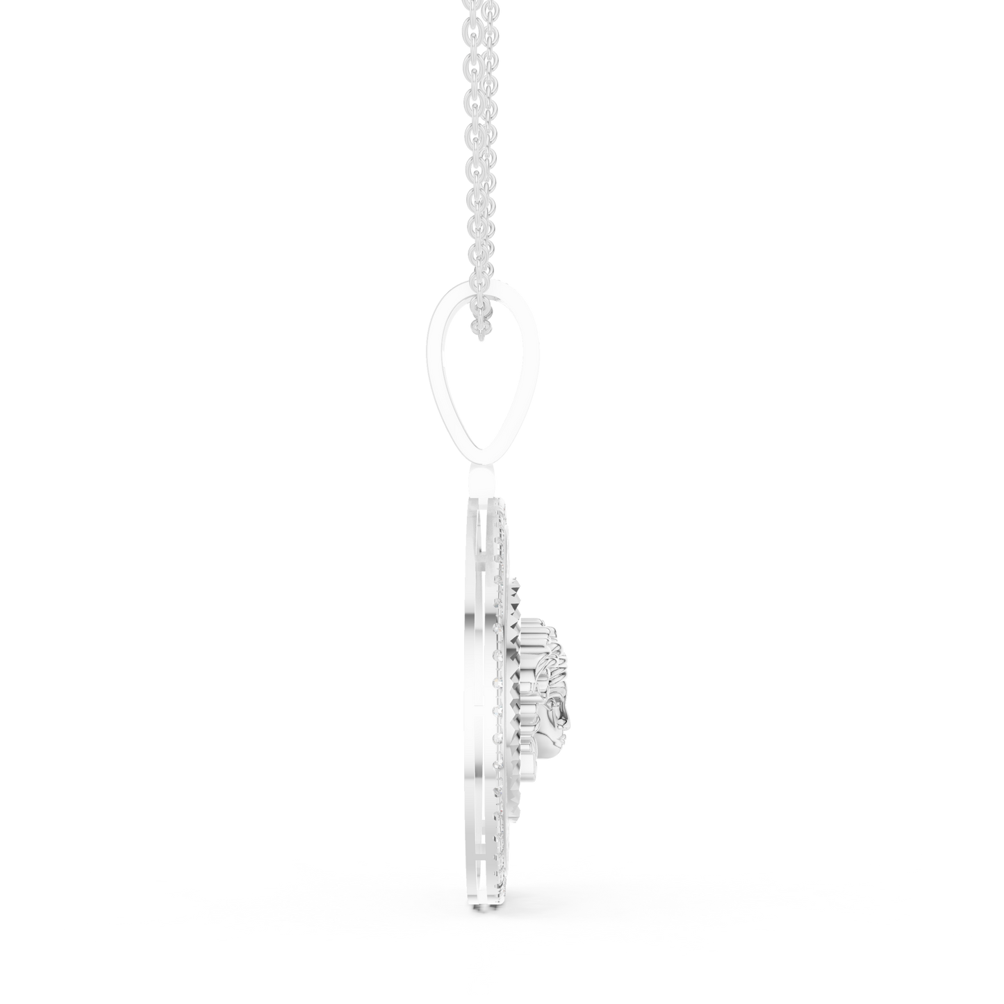 Ancient Greek Power Symbol - Modern Luxury Diamond Craft - Bold Look Premium Royal Energy