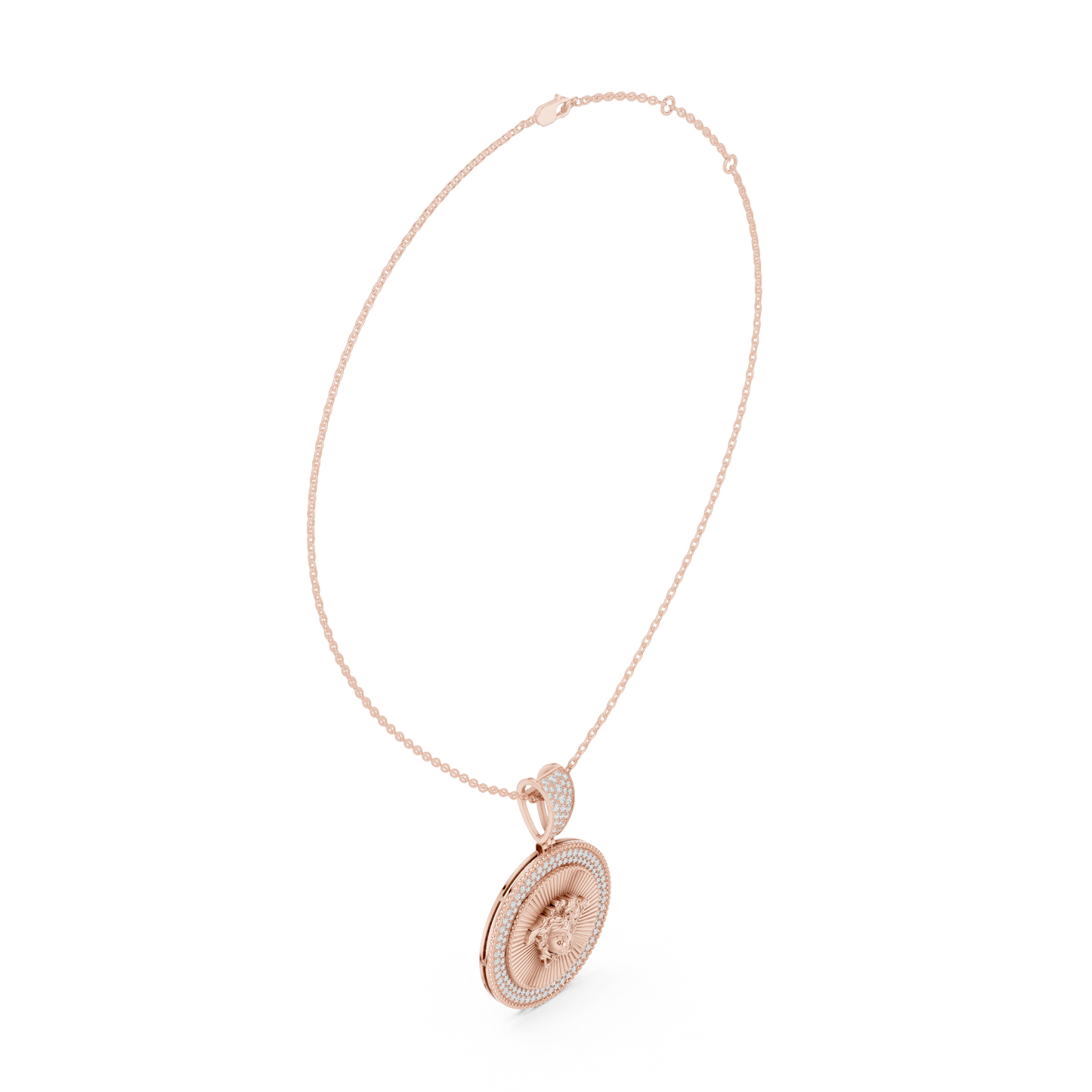 Medusa inspired pendant designed for leaders who wear confidence not trends