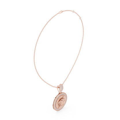 Medusa inspired pendant designed for leaders who wear confidence not trends