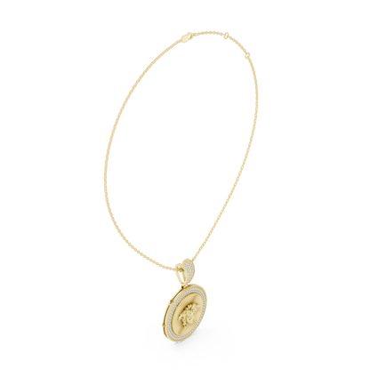 Medusa inspired pendant designed for leaders who wear confidence not trends