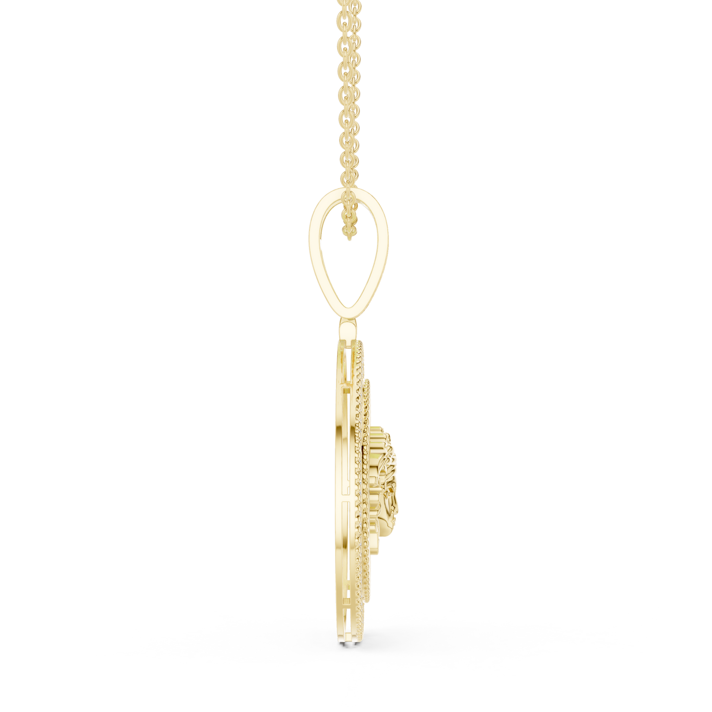 Medusa inspired pendant designed for leaders who wear confidence not trends