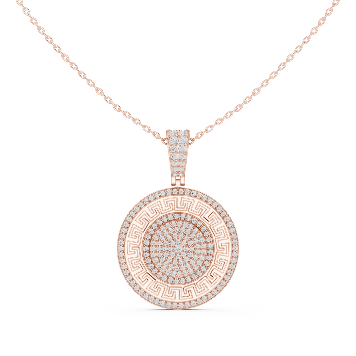 Royal Medallion Design | Diamond Encrusted Beauty | Made To Shine Forever