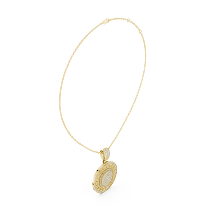 Royal Medallion Design | Diamond Encrusted Beauty | Made To Shine Forever