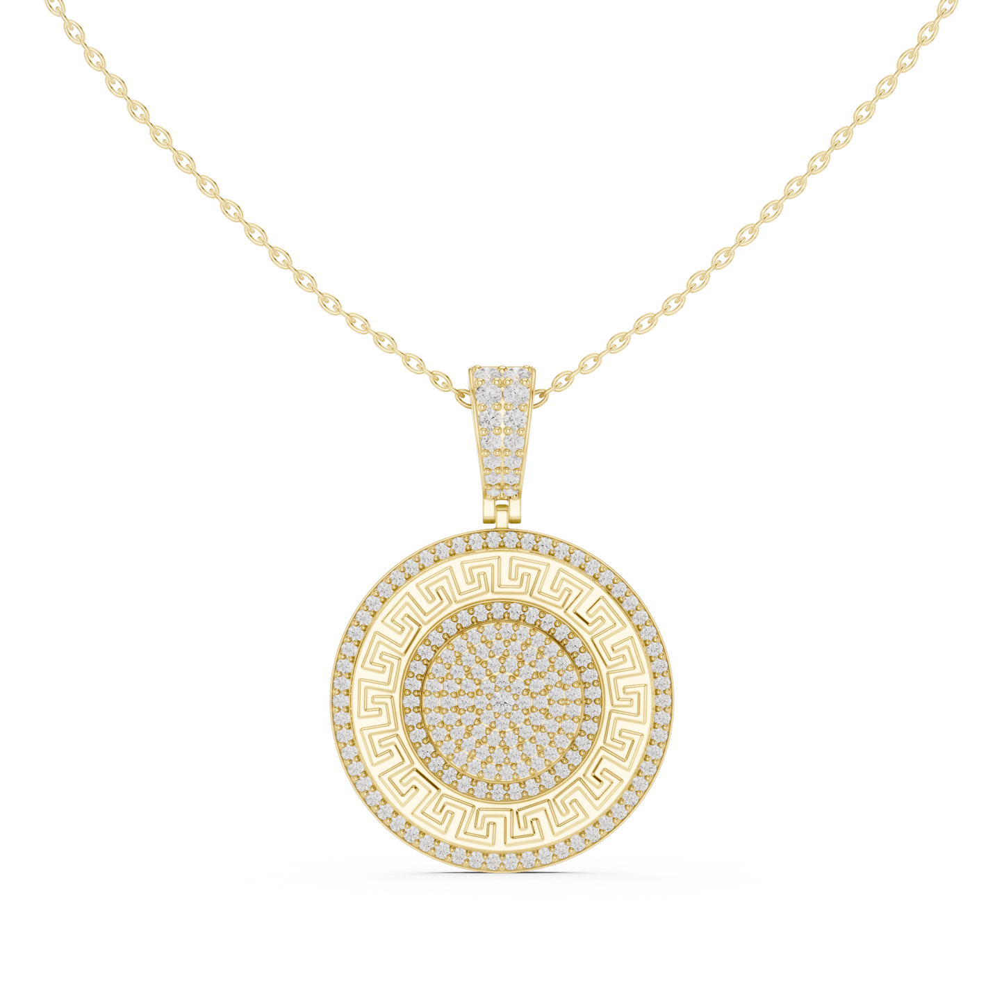 Royal Medallion Design | Diamond Encrusted Beauty | Made To Shine Forever