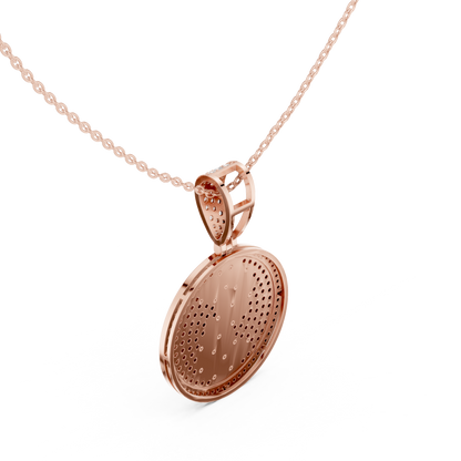 Elite Dollar Icon Iced Diamond Pendant Luxury Status Street Jewelry Statement