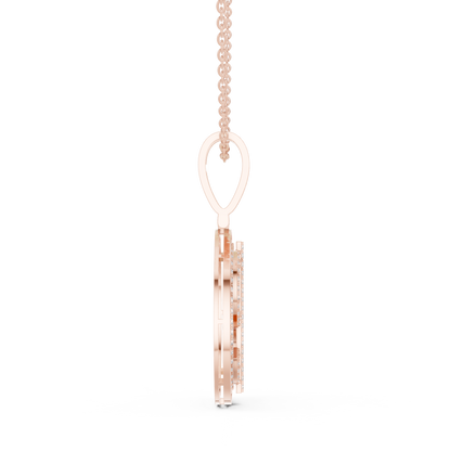 Elite Dollar Icon Iced Diamond Pendant Luxury Status Street Jewelry Statement