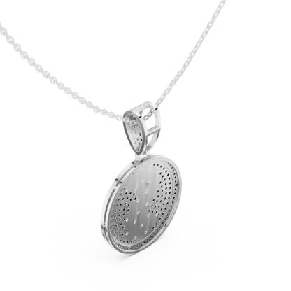 Elite Dollar Icon Iced Diamond Pendant Luxury Status Street Jewelry Statement