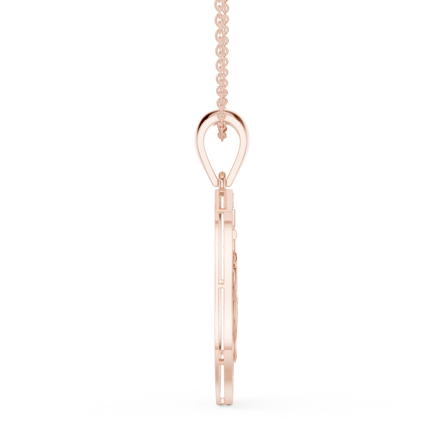 Nautical Anchor Shield Pendant | Diamond Studded Luxury Necklace | Bold Unisex Symbolic Jewelry Gift