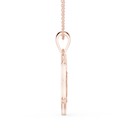 Nautical Anchor Shield Pendant | Diamond Studded Luxury Necklace | Bold Unisex Symbolic Jewelry Gift