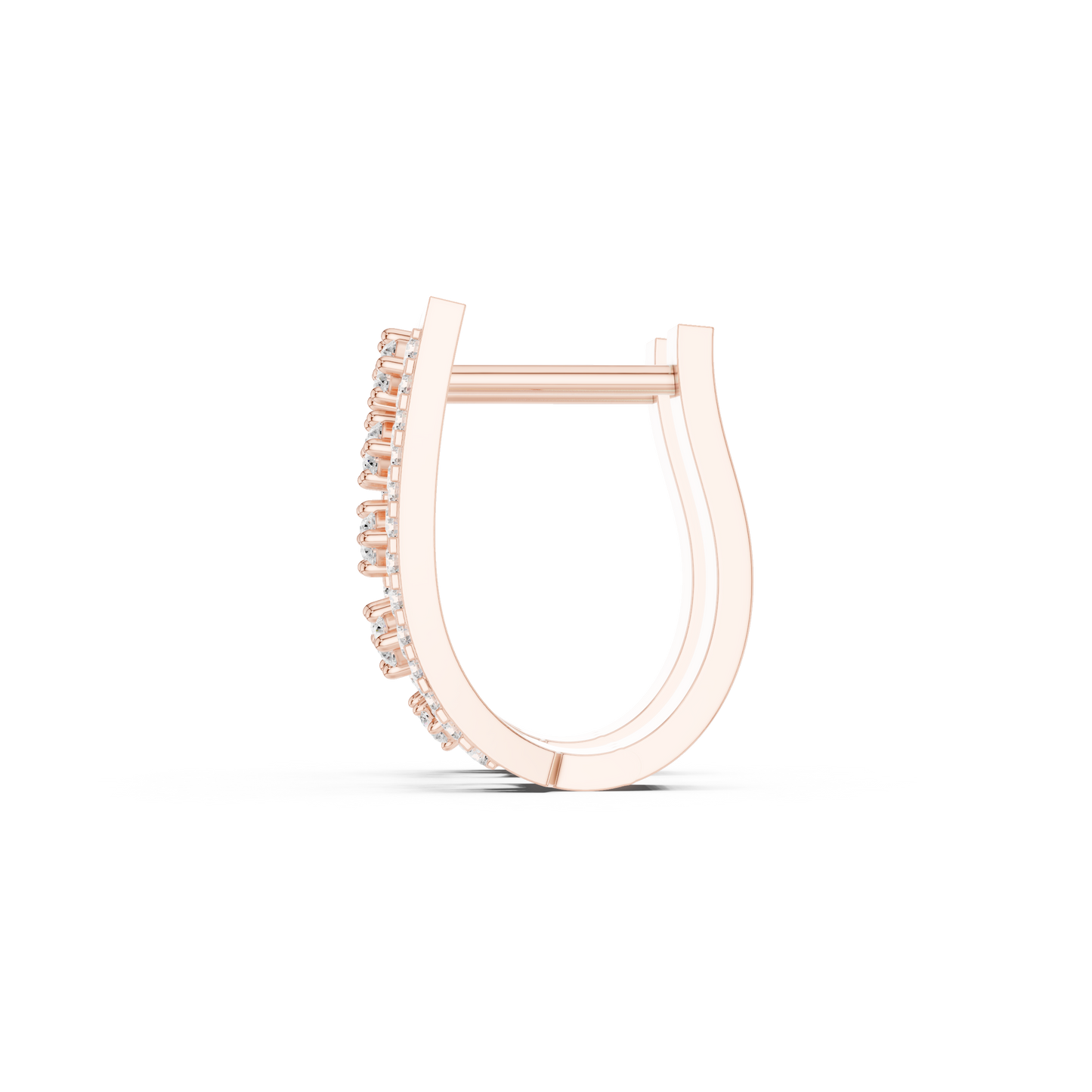 Neo-Couture Diamond Earrings | Precision-Set Luxury Gold | Limited Atelier Diamond Earrings | Contemporary Gold Heirloom