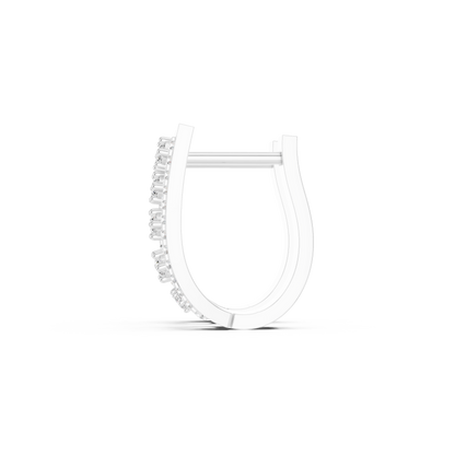 Neo-Couture Diamond Earrings | Precision-Set Luxury Gold | Limited Atelier Diamond Earrings | Contemporary Gold Heirloom