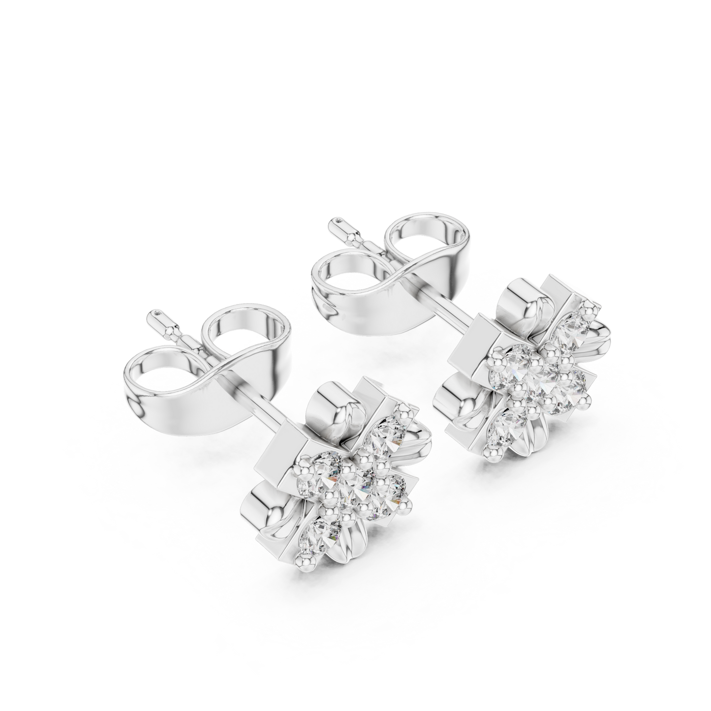 Personalized Birthstone Earring , Custom Name Earring , Minimalist 925 Sterling Silver Stacking Earring , Everyday Dainty Jewelry Gift