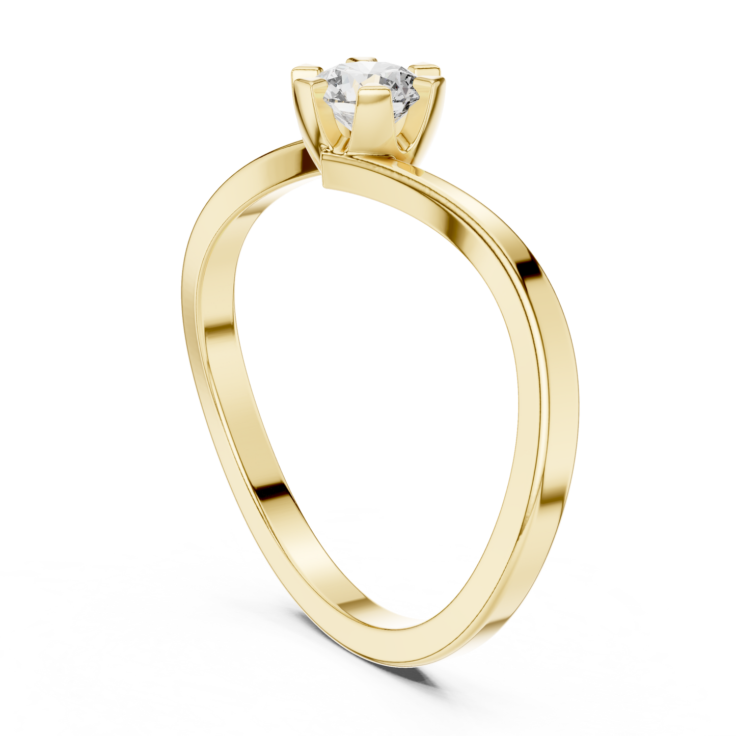 Astral Crown Diamond Ring | Rare Sculptural Gold Setting | Ultra Elite Engagement Signature