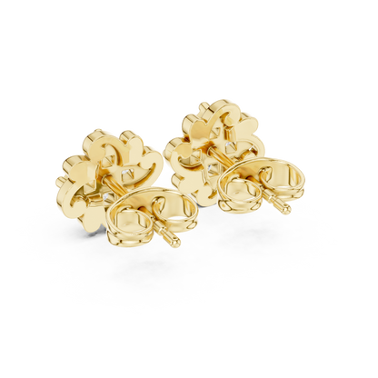 Minimalist Flower Earrings, CZ Floral Stud Earrings, Delicate Silver Studs, Simple Elegant Earrings, Gift for Mom